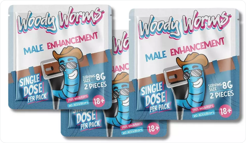 Woody Worms - Male Enhancement / Serving Size 8G 2