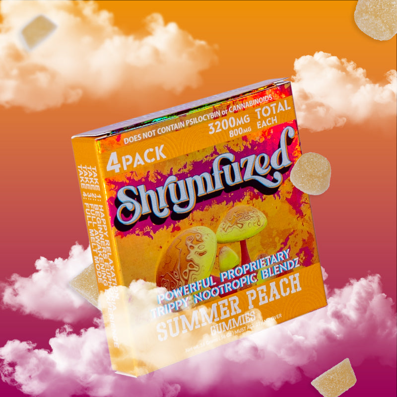 Shrumfuzed Gummies 4pk - 3200mg