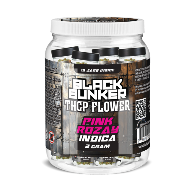 Black Bunker - THCP 2 Gram Flower (15 Jars)
