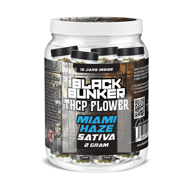 Black Bunker - THCP 2 Gram Flower (15 Jars)