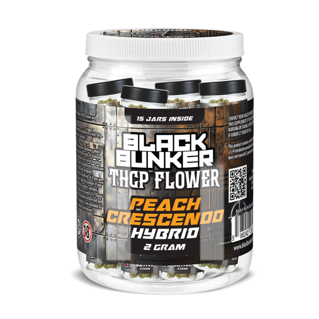 Black Bunker - THCP 2 Gram Flower (15 Jars)