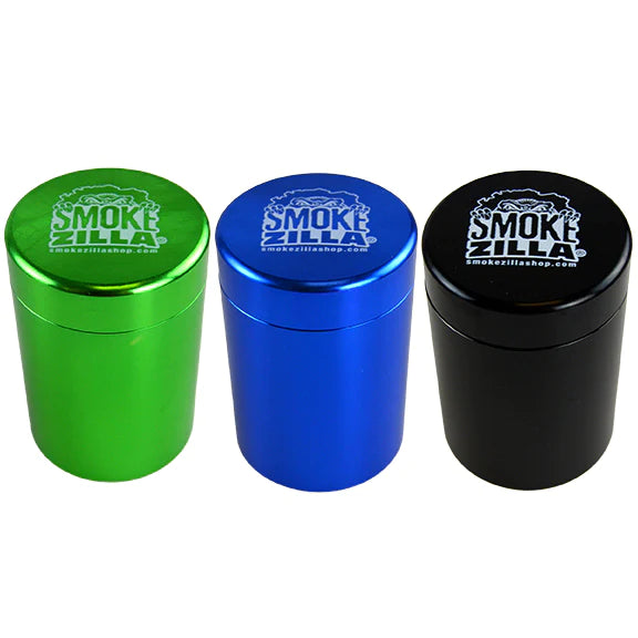 SMOKEZILLA - SMELL PROOF METAL JAR 4PCS