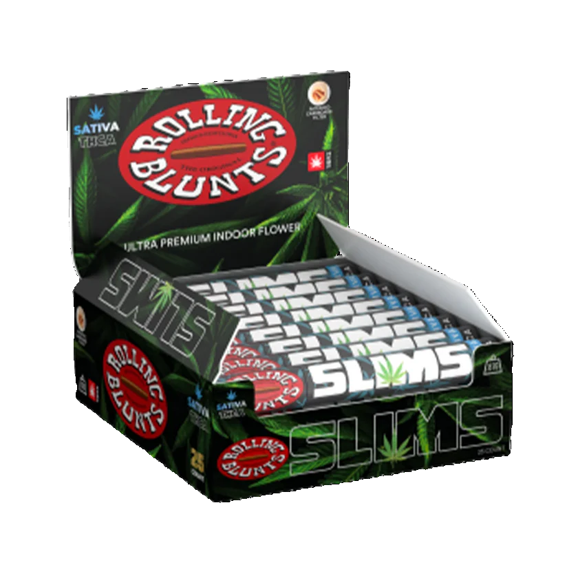 Rolling Blunts THCA 0.87g Slims Cigarette PreRoll