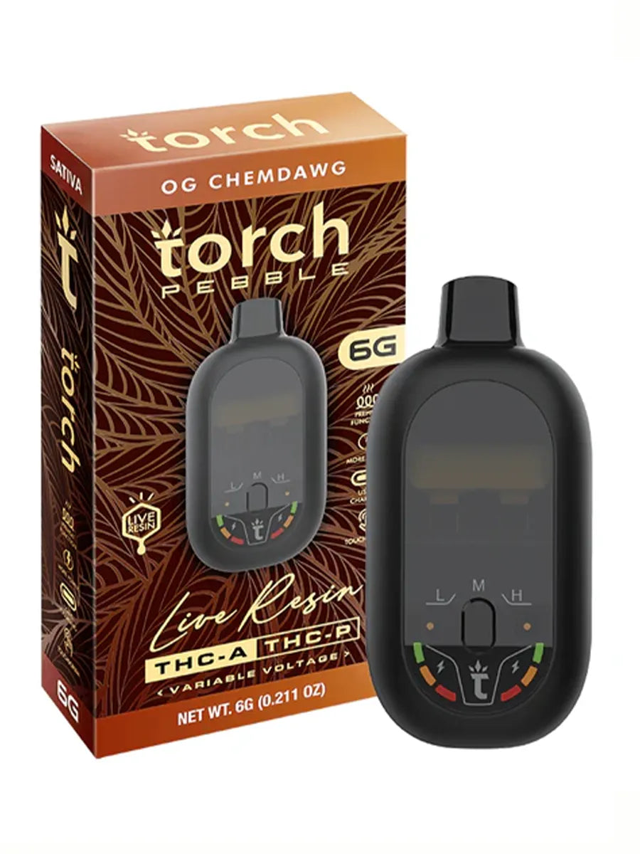 Torch Pebble Live Resin - Disposable 6G