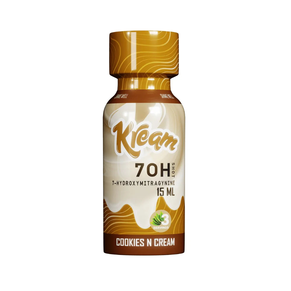 Kream - 70H Shot 7-Hydroxymitragynine Pack of 6 bottles