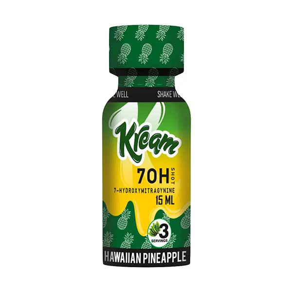 Kream - 70H Shot 7-Hydroxymitragynine Pack of 6 bottles