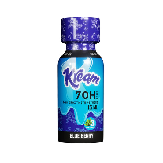 Kream - 70H Shot 7-Hydroxymitragynine Pack of 6 bottles