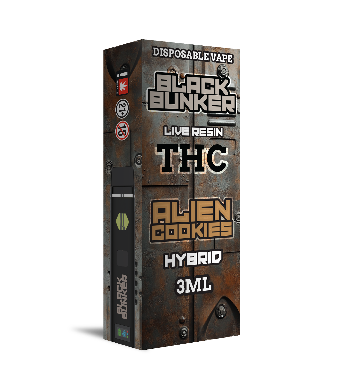 Black Bunker - Thc Disposable 3ML