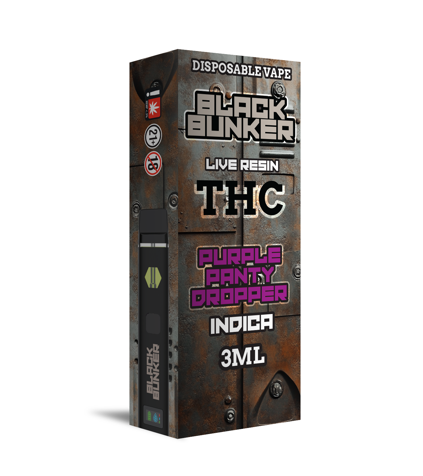 Black Bunker - Thc Disposable 3ML