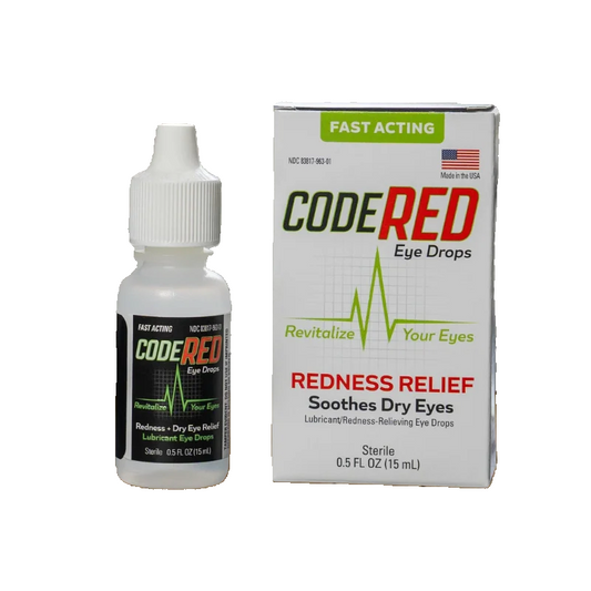 Code Red Eye Drops for Red Eyes - 12 Pack