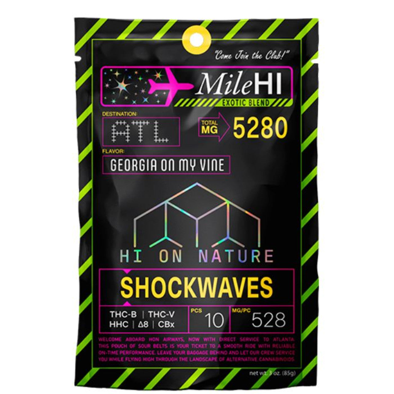 Hi on Nature - Mile Hi Exotic Blend Gummies