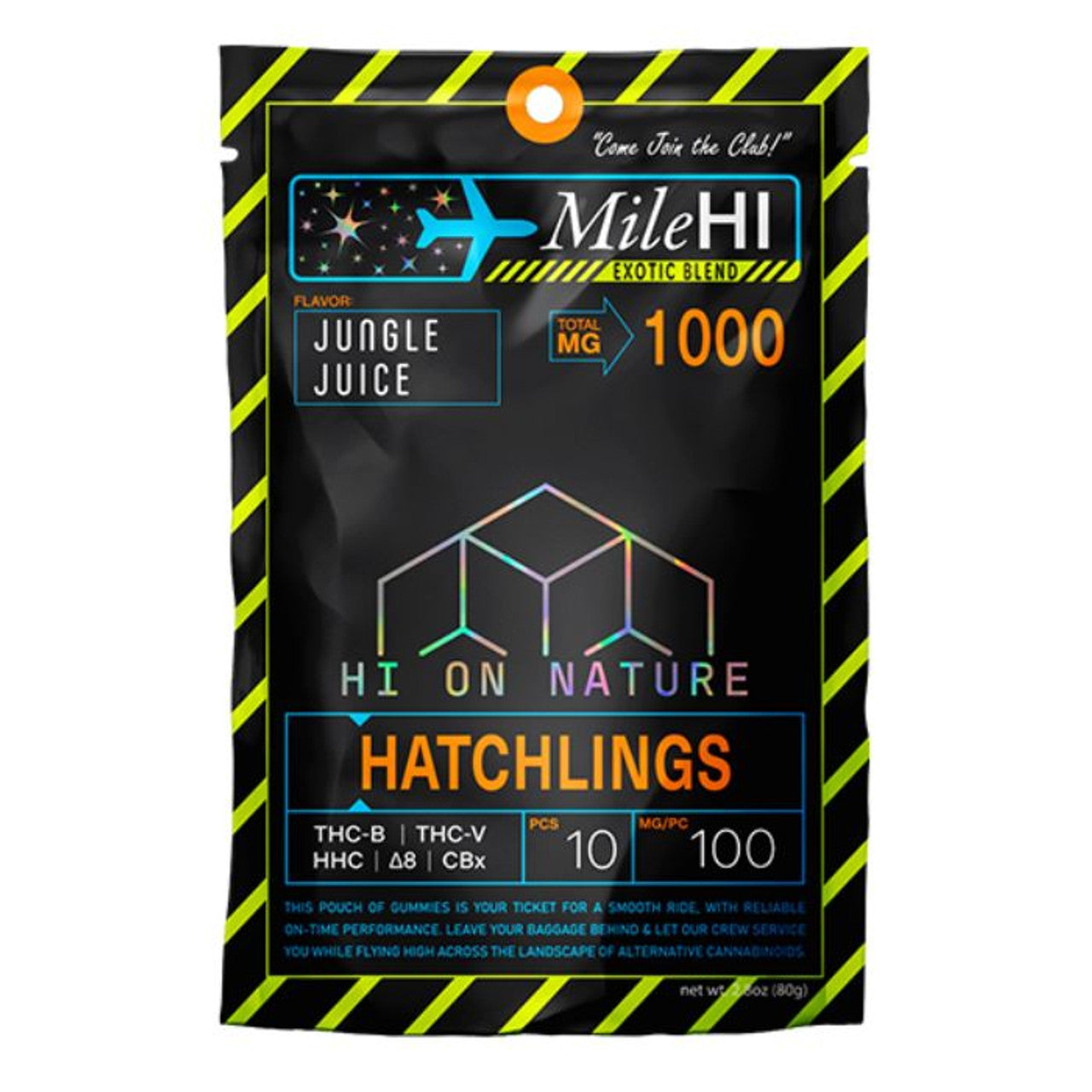 Hi on Nature - Mile Hi Exotic Blend Gummies