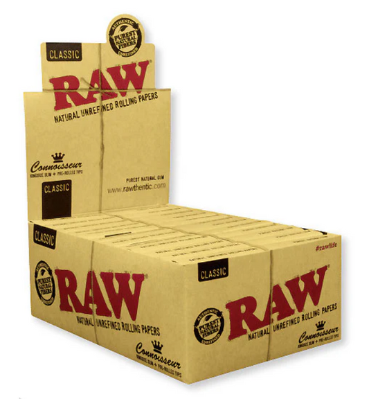 RAW - Classic Slow Burning Classic Papers Connoisseur King Size Slim +