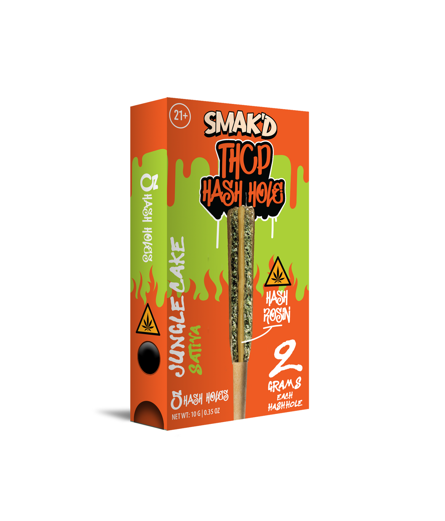 Smak’d THCP 2G Hash Holes – Rosin Infused – 5ct Box (5 Boxes Per Unit)