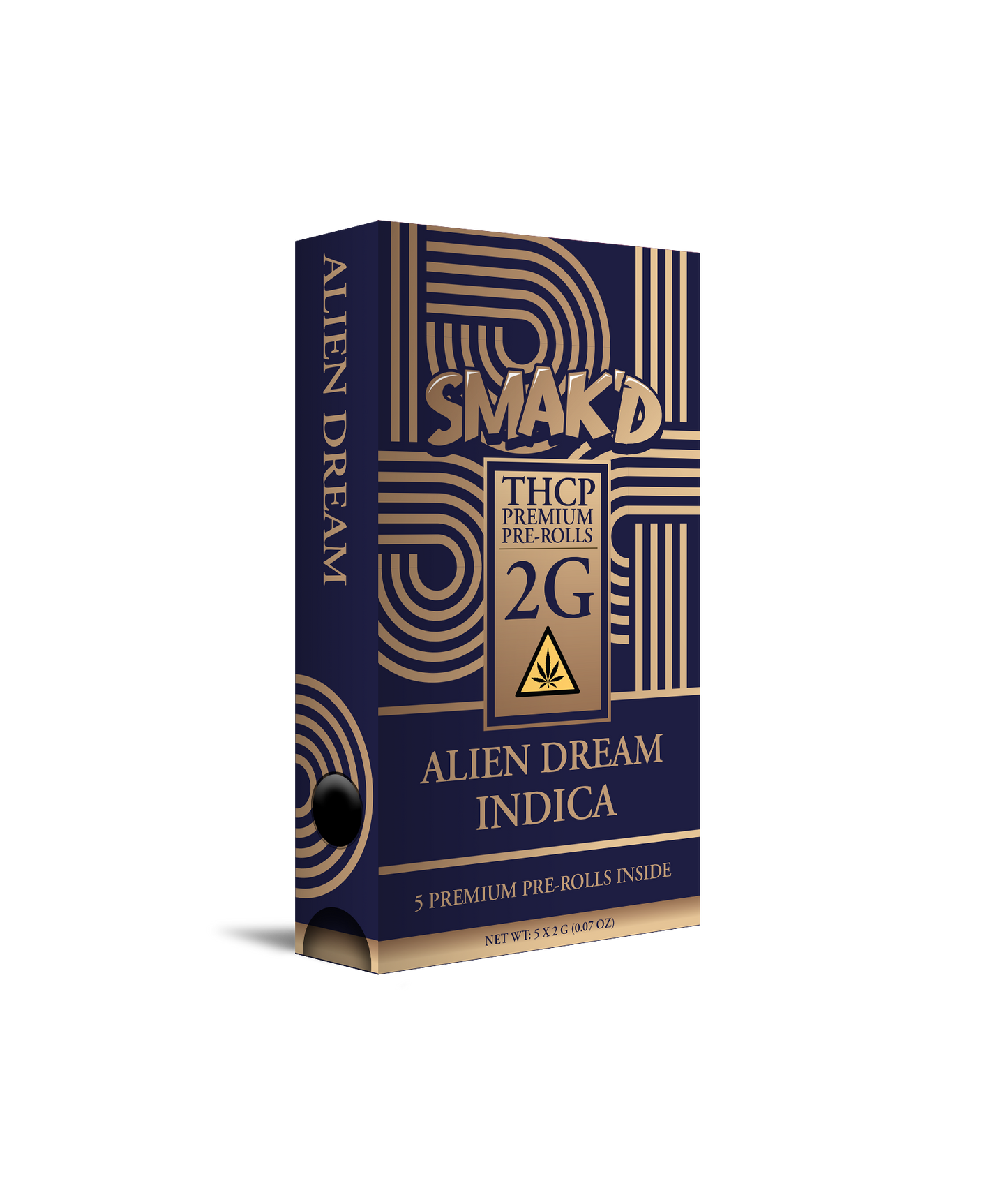 Smak’d THCP 2G Original Pre-Rolls – 5ct Unit (5 Units Per Box)