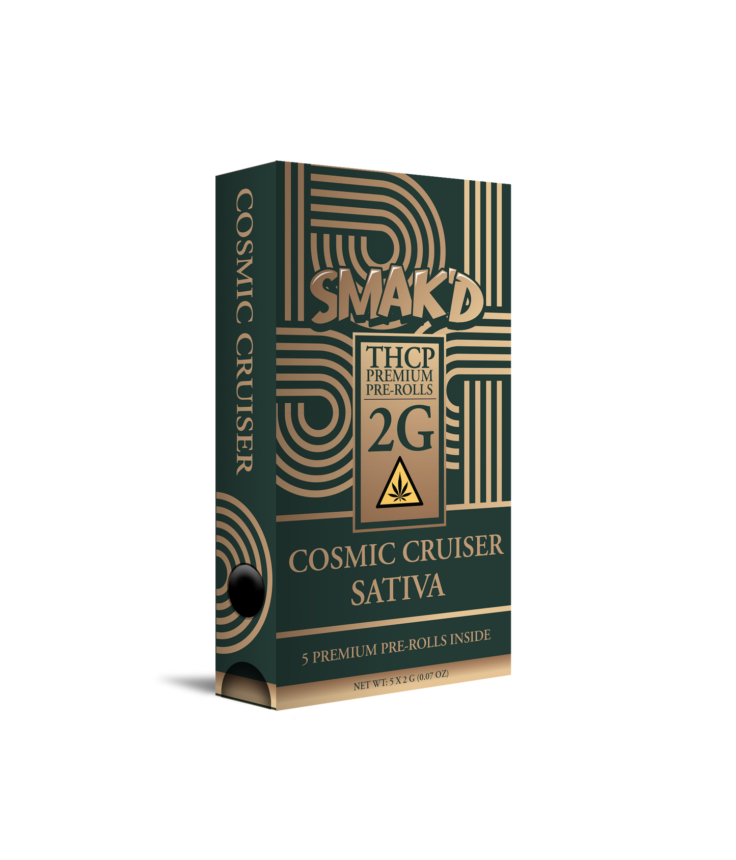 Smak’d THCP 2G Original Pre-Rolls – 5ct Unit (5 Units Per Box)