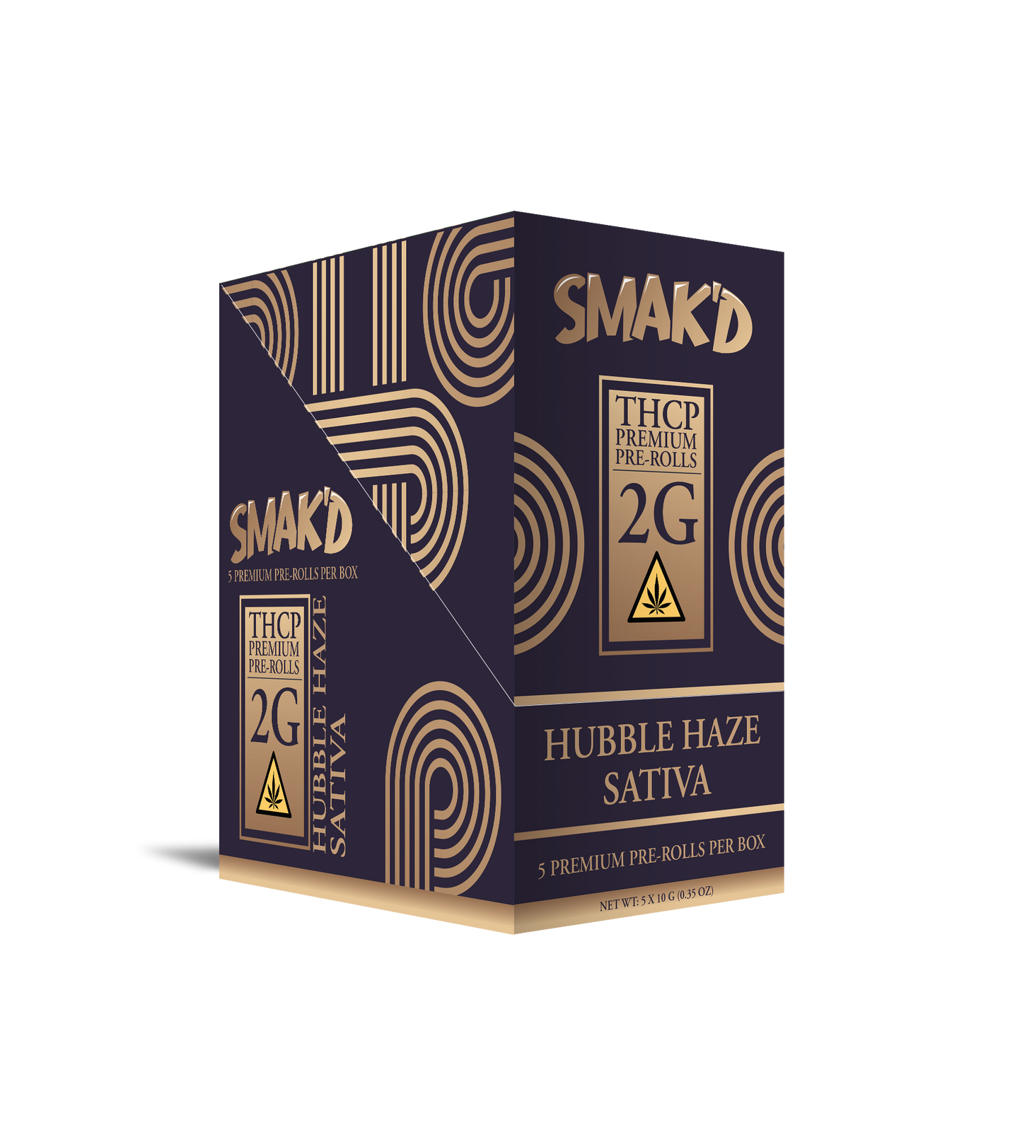 Smak’d THCP 2G Original Pre-Rolls – 5ct Unit (5 Units Per Box)