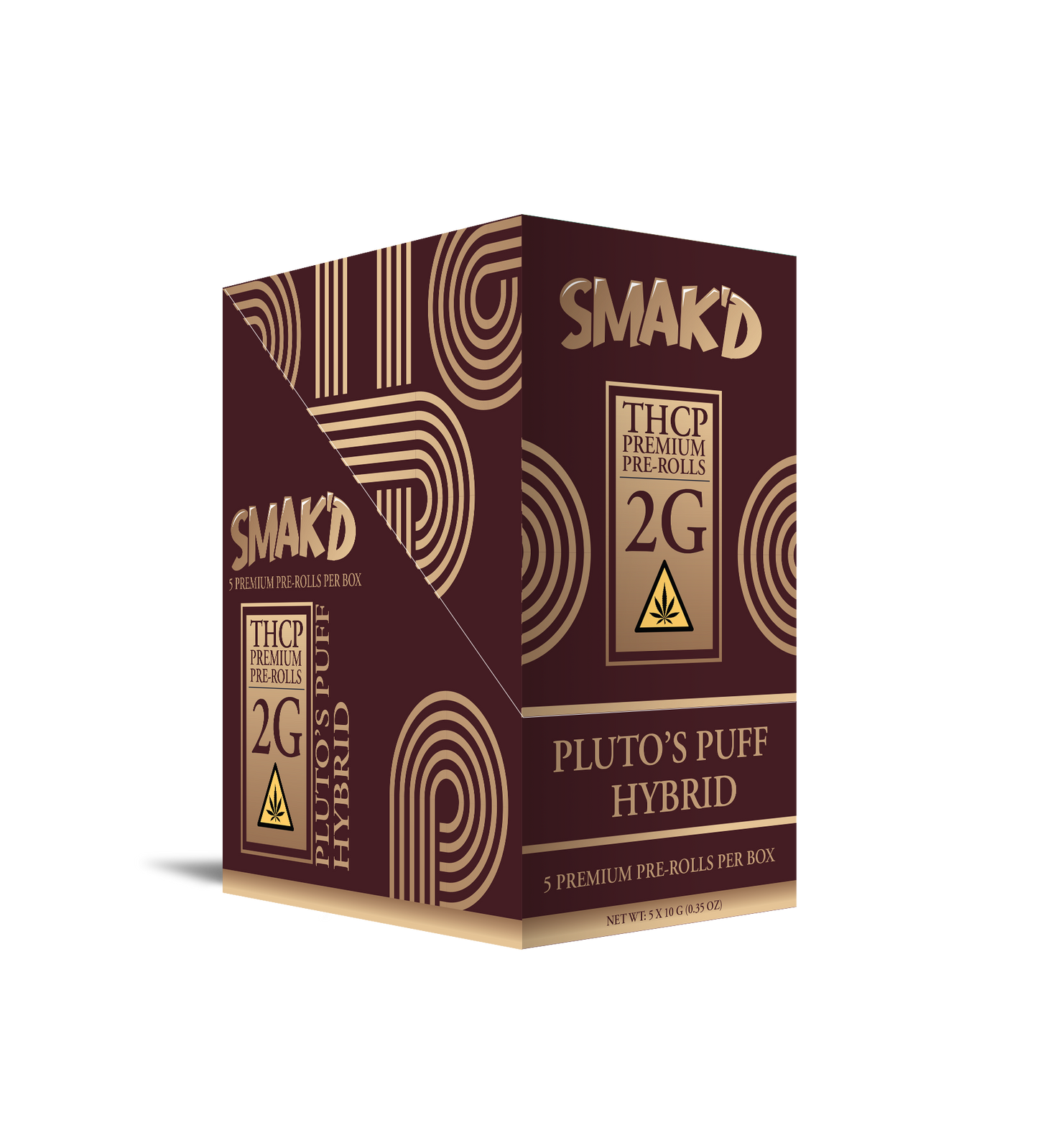 Smak’d THCP 2G Original Pre-Rolls – 5ct Unit (5 Units Per Box)