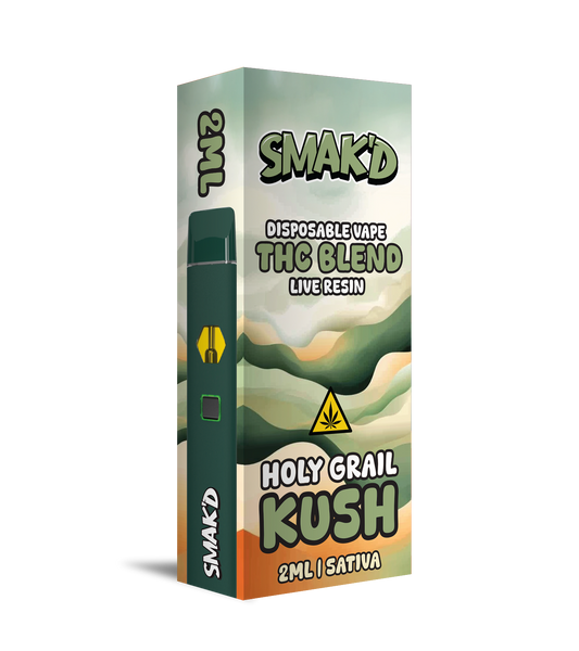 Smak’d THC Blend 2ML Disposable – 5 Count Display Box