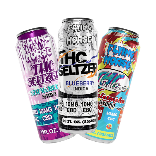 Flying Horse THC Seltzer - 4Pack