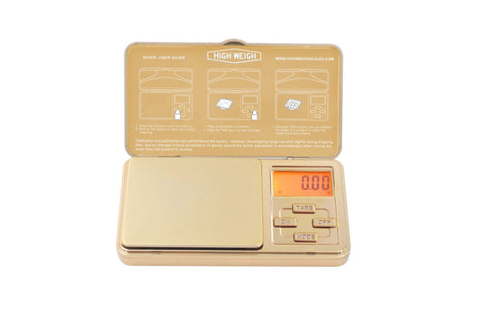 VDP 150g Chrome Gold Digital Pocket Scale