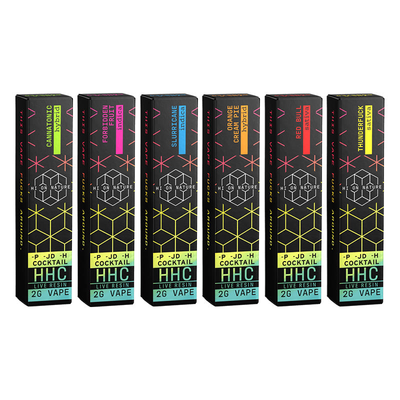 Hi on Nature - HHC Cocktail Live Resin 2g Disposable 5CT