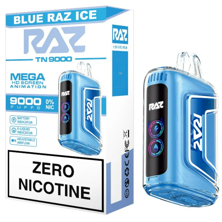 RAZ TN9000 Zero Nicotine 9000 Puffs Disposable